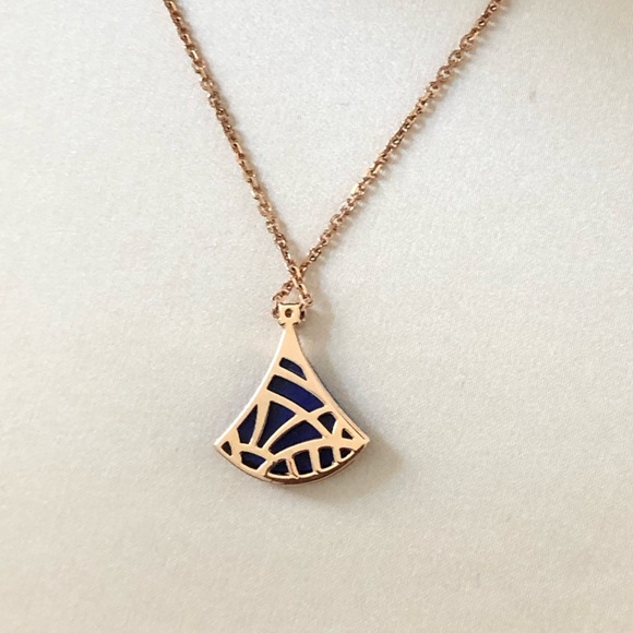 Brand new Bvlgari diva necklace lapis